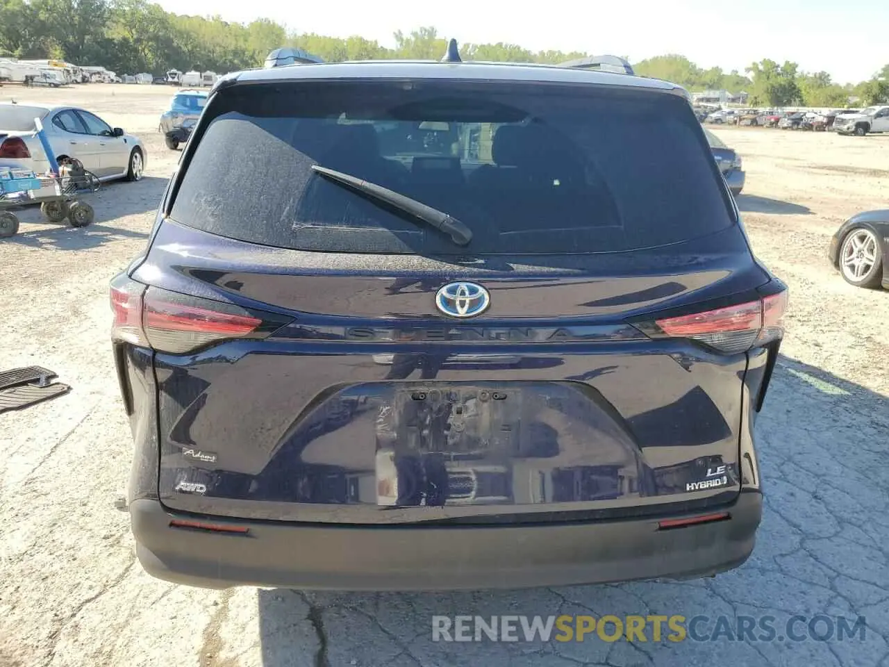 6 Photograph of a damaged car 5TDBSKFC9MS017947 TOYOTA All Models 2021