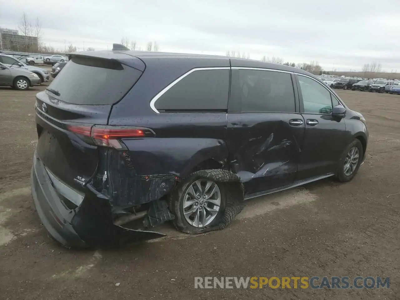 3 Photograph of a damaged car 5TDGRKEC0MS021484 TOYOTA All Models 2021