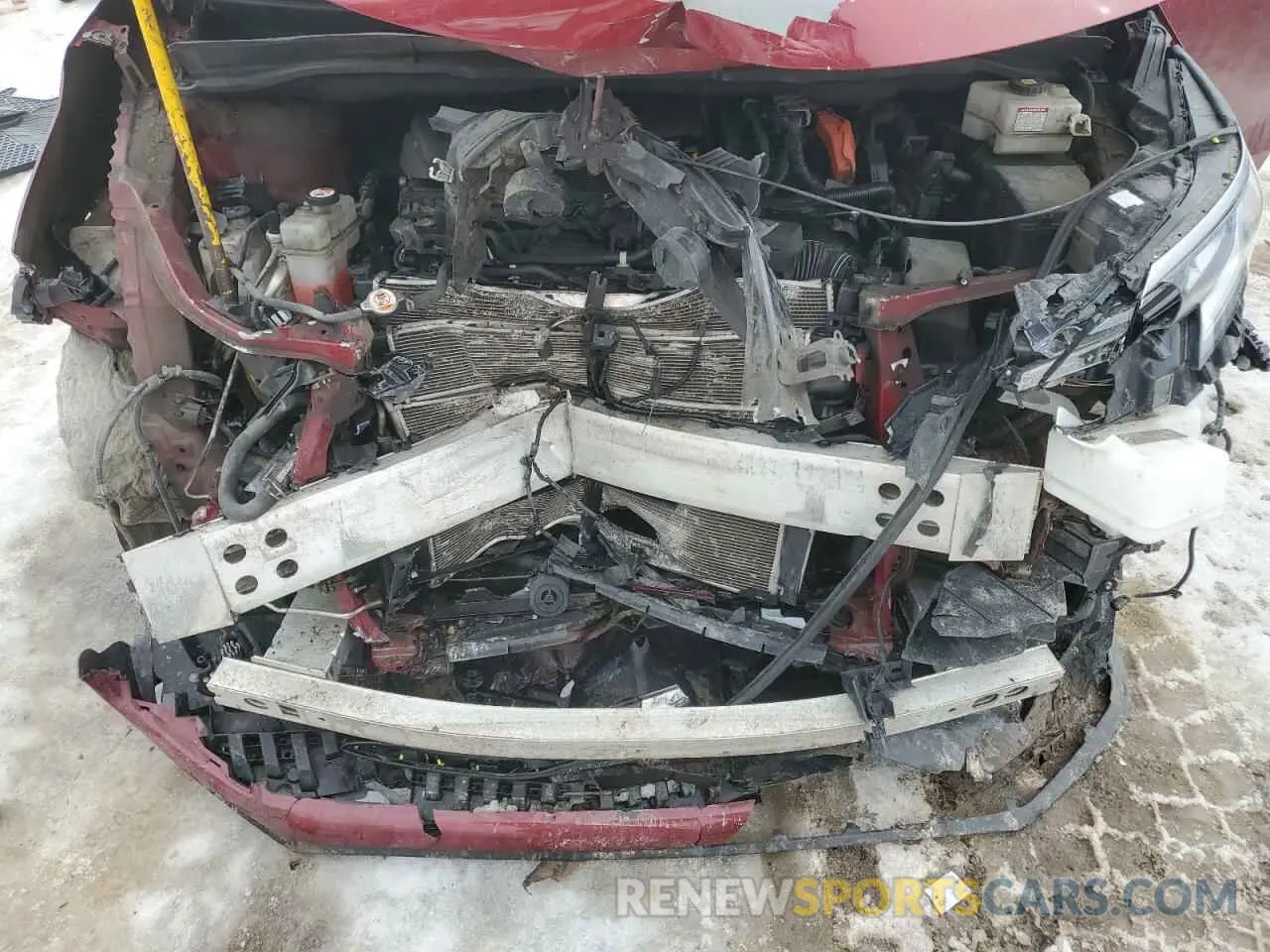 12 Photograph of a damaged car 5TDGSKFC1MS016619 TOYOTA All Models 2021