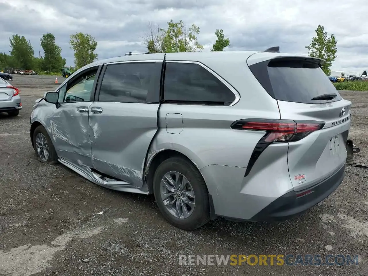 2 Photograph of a damaged car 5TDGSKFC6MS027079 TOYOTA All Models 2021