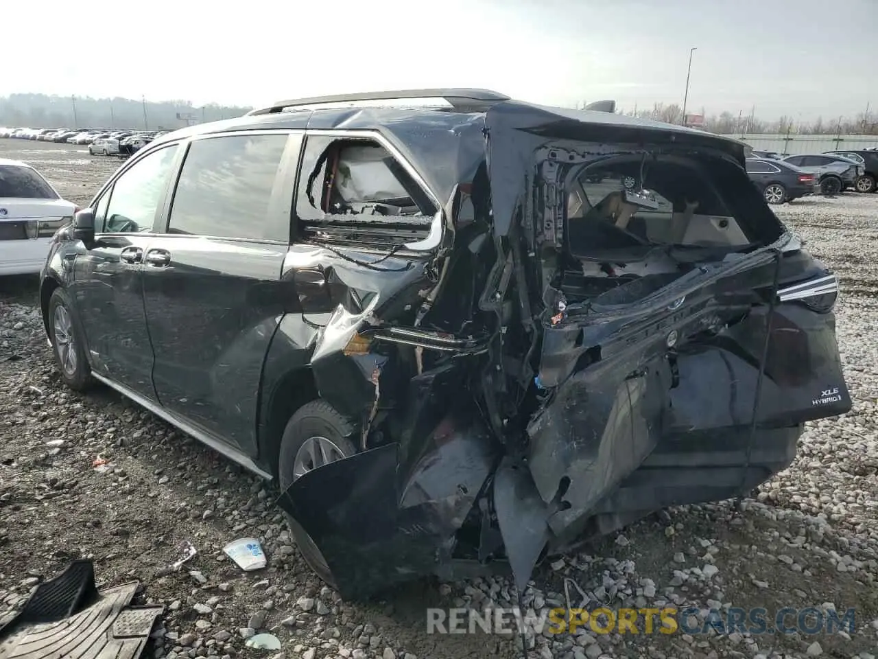 2 Photograph of a damaged car 5TDJRKEC0MS012239 TOYOTA All Models 2021