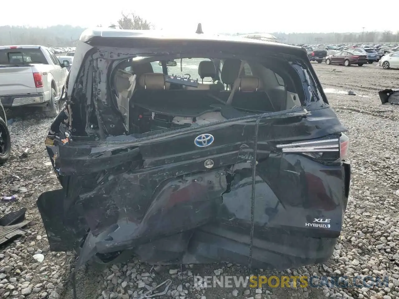 6 Photograph of a damaged car 5TDJRKEC0MS012239 TOYOTA All Models 2021