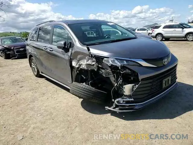 11 Photograph of a damaged car 5TDJRKEC1MS005543 TOYOTA All Models 2021