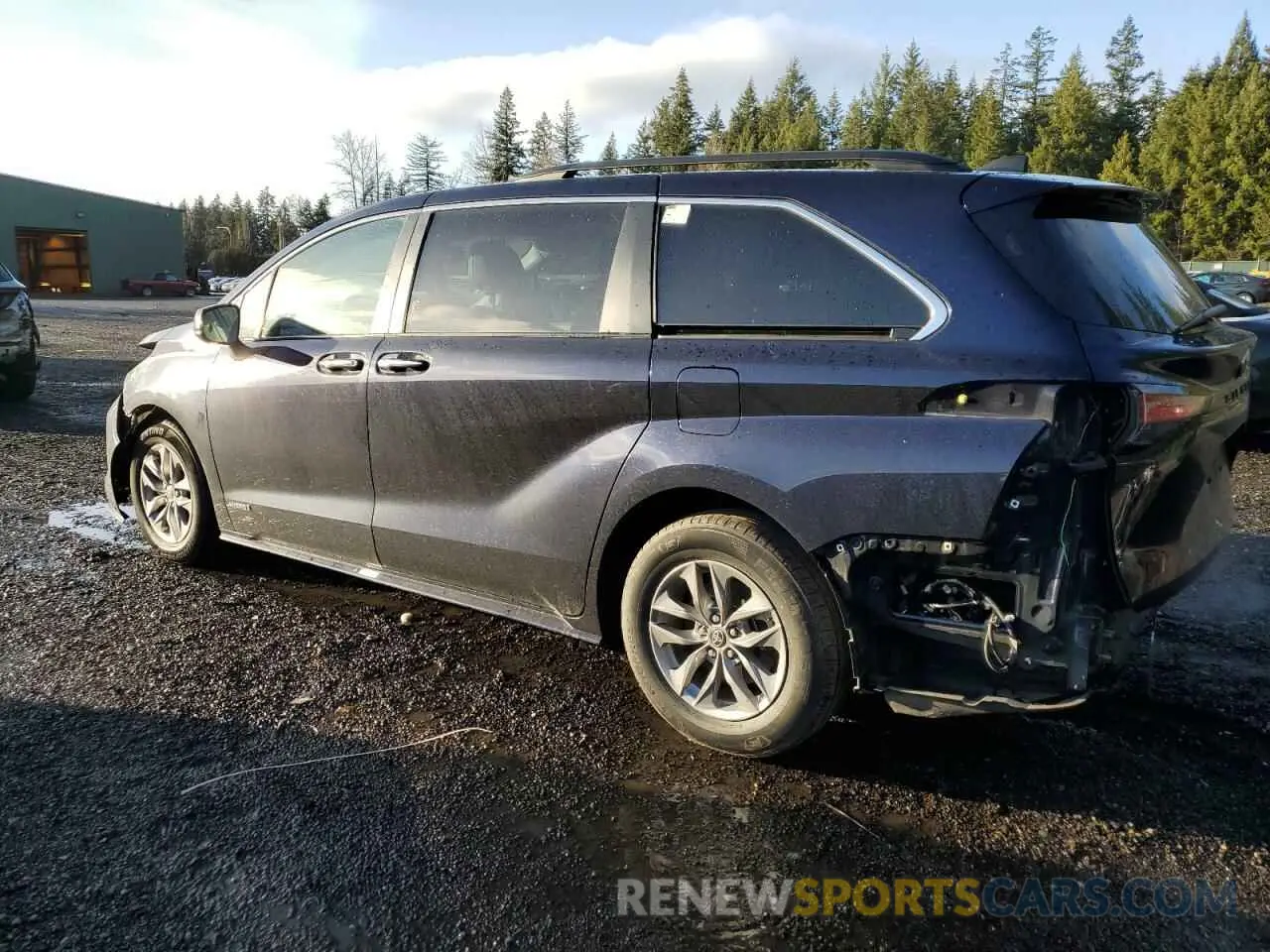 2 Photograph of a damaged car 5TDJRKEC4MS069575 TOYOTA All Models 2021
