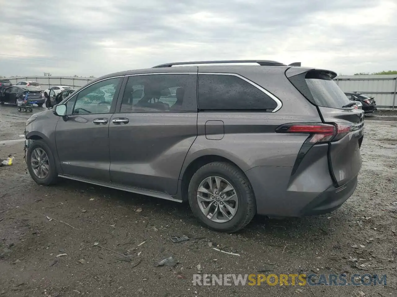 2 Photograph of a damaged car 5TDJRKEC7MS049563 TOYOTA All Models 2021