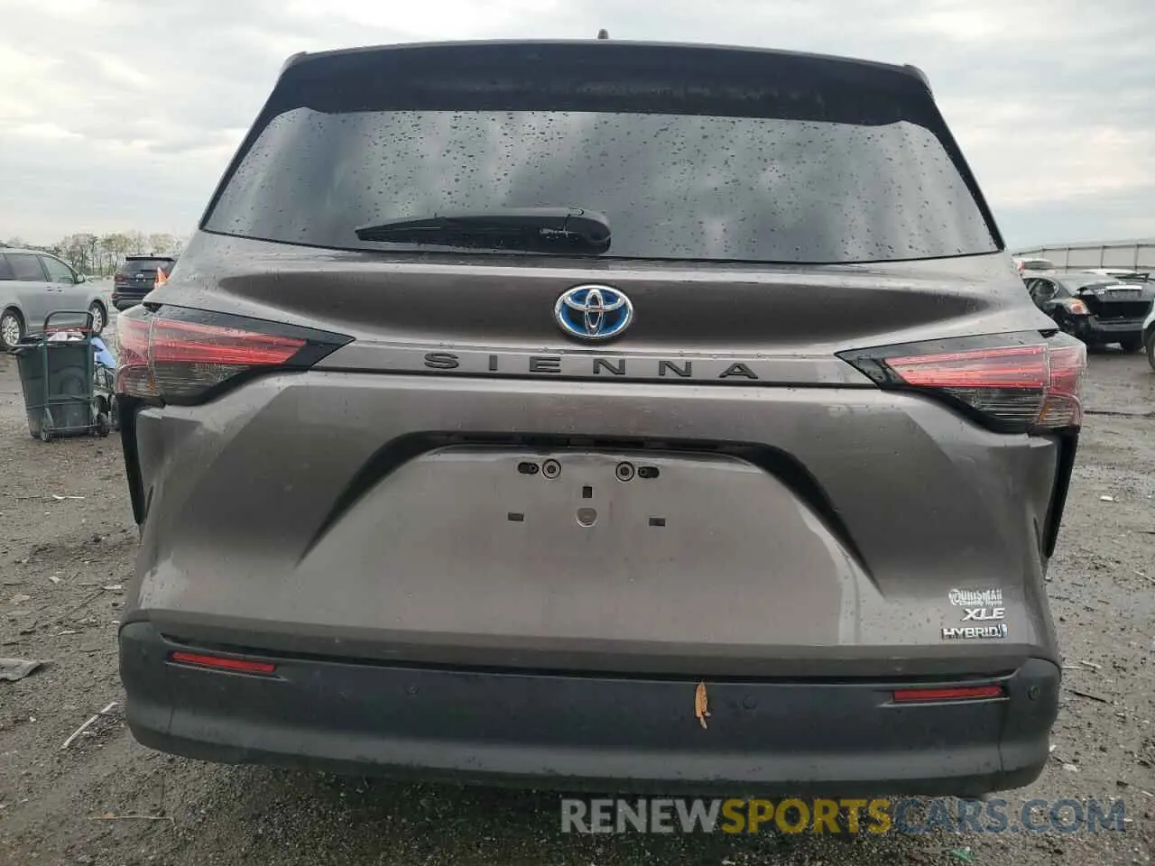 6 Photograph of a damaged car 5TDJRKEC7MS049563 TOYOTA All Models 2021
