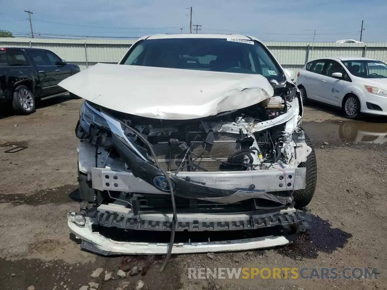5 Photograph of a damaged car 5TDJRKEC9MS035373 TOYOTA All Models 2021