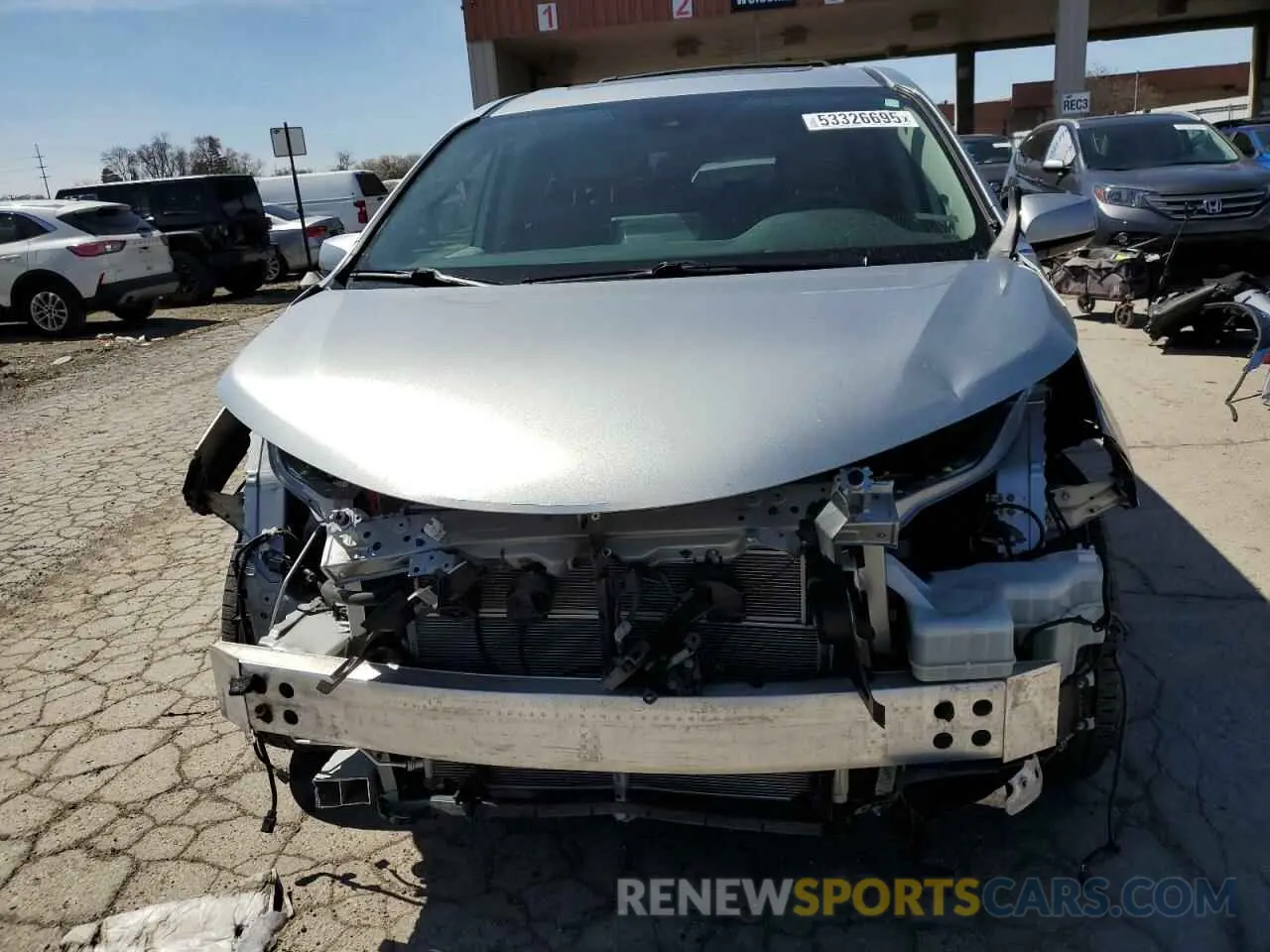 5 Photograph of a damaged car 5TDJSKFC1MS020675 TOYOTA All Models 2021