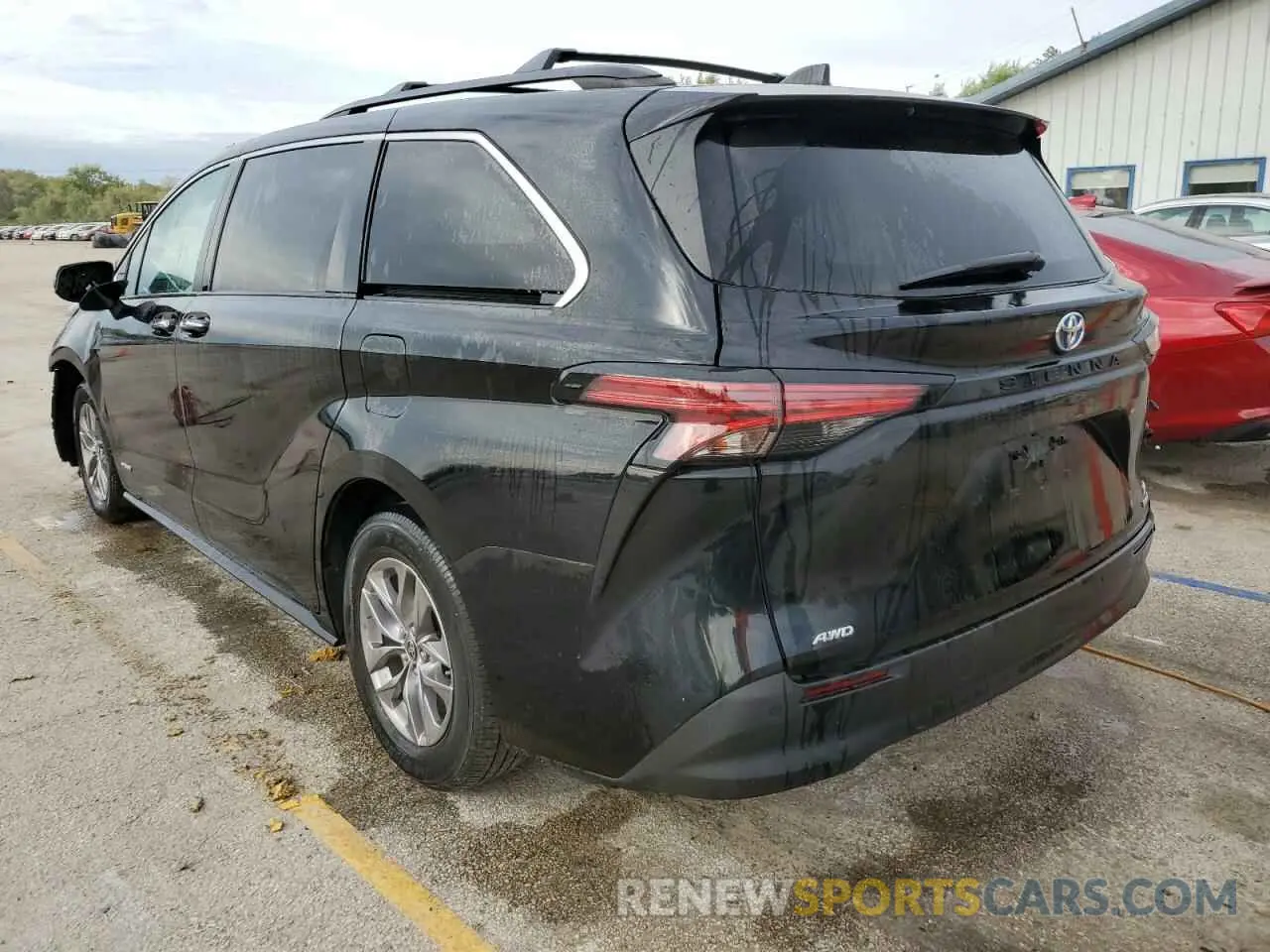 2 Photograph of a damaged car 5TDJSKFC2MS011841 TOYOTA All Models 2021