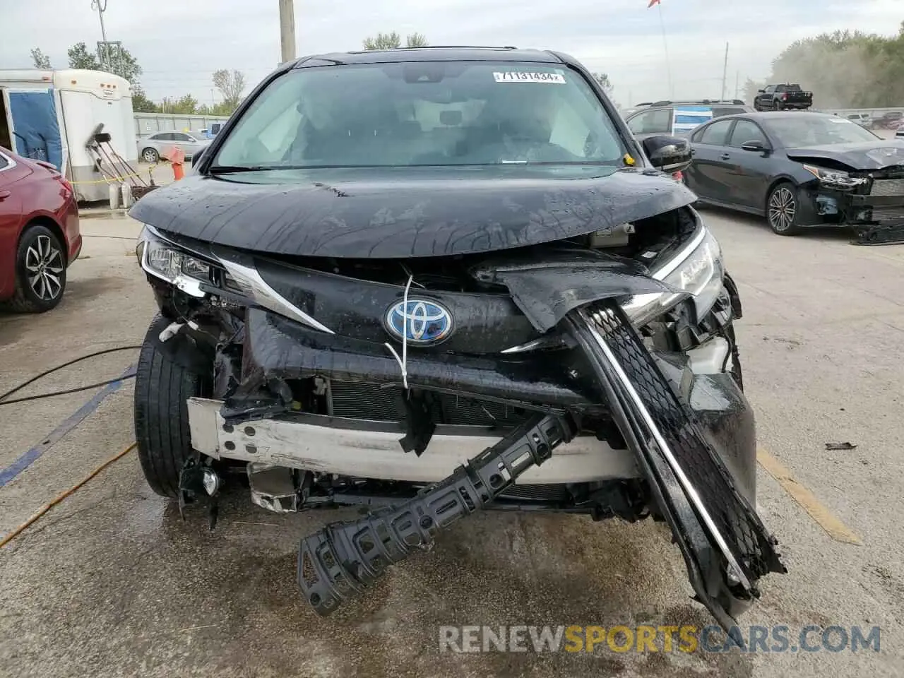 5 Photograph of a damaged car 5TDJSKFC2MS011841 TOYOTA All Models 2021