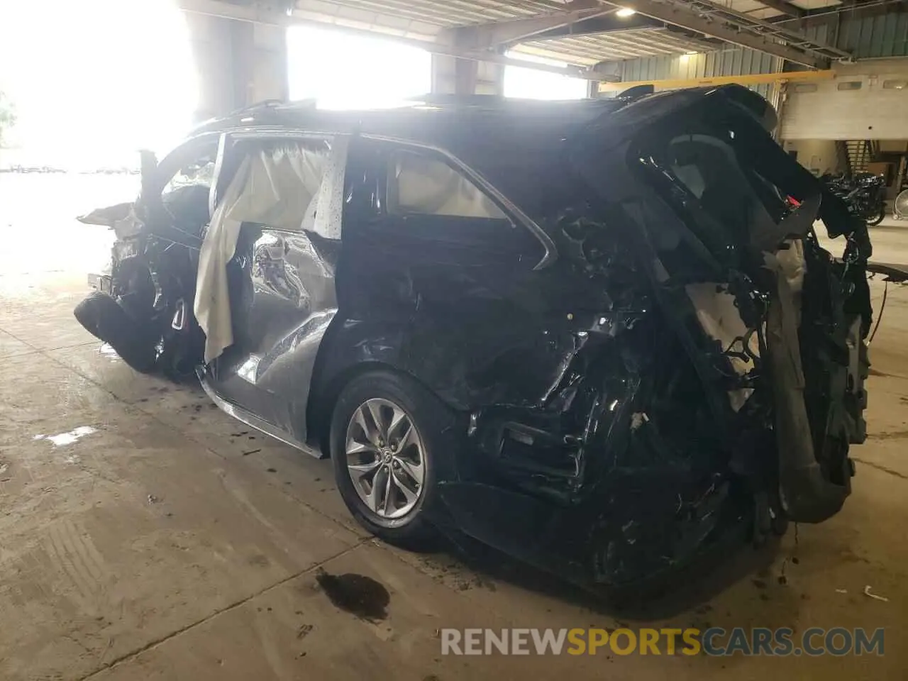 2 Photograph of a damaged car 5TDJSKFCXMS003065 TOYOTA All Models 2021