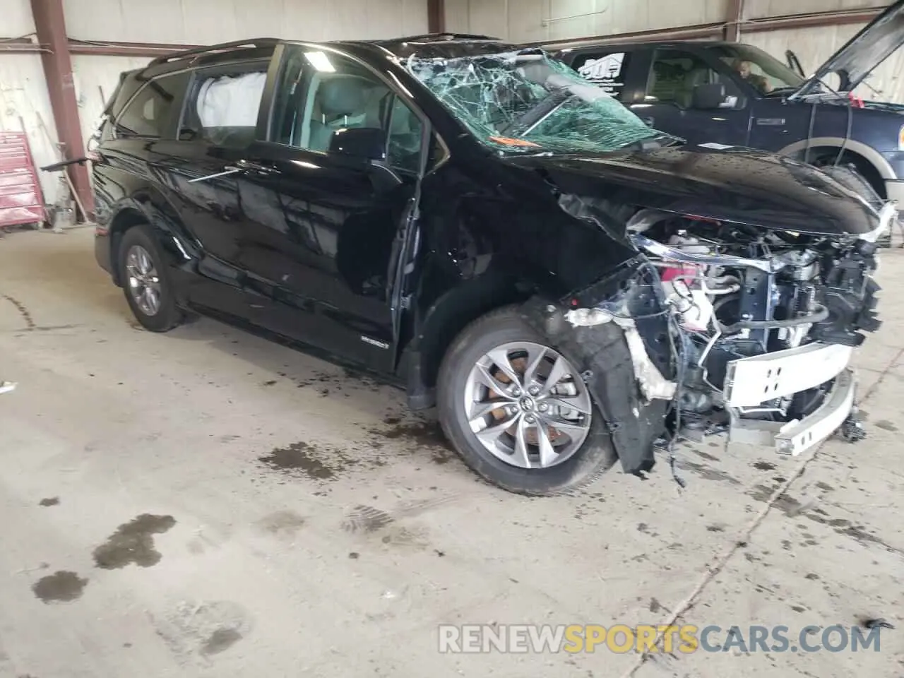 4 Photograph of a damaged car 5TDJSKFCXMS003065 TOYOTA All Models 2021