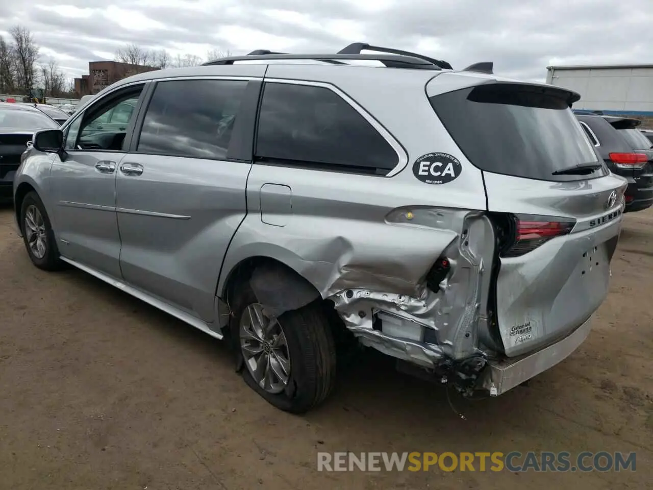 2 Photograph of a damaged car 5TDJSKFCXMS029634 TOYOTA All Models 2021