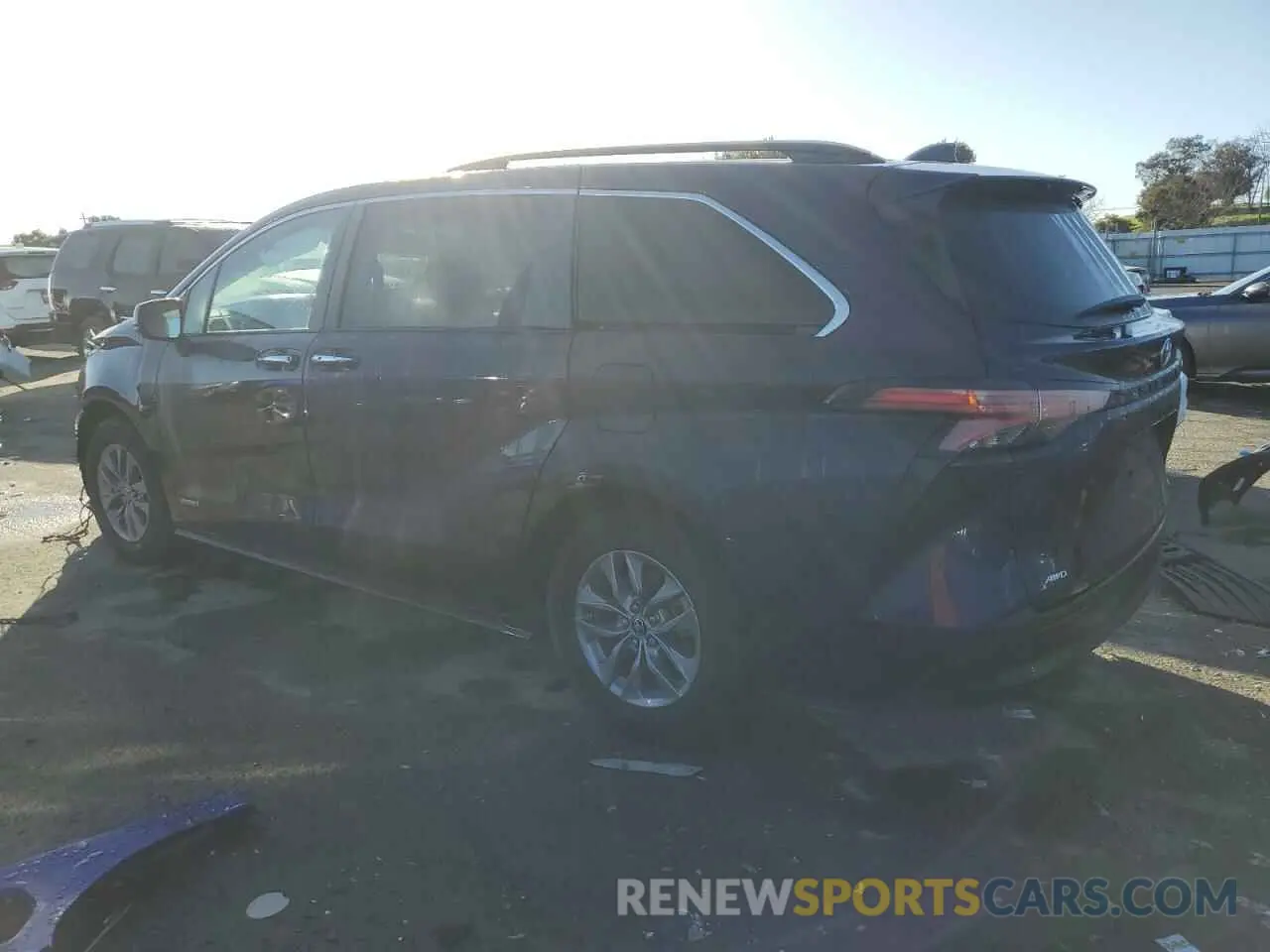 2 Photograph of a damaged car 5TDJSKFCXMS033912 TOYOTA All Models 2021