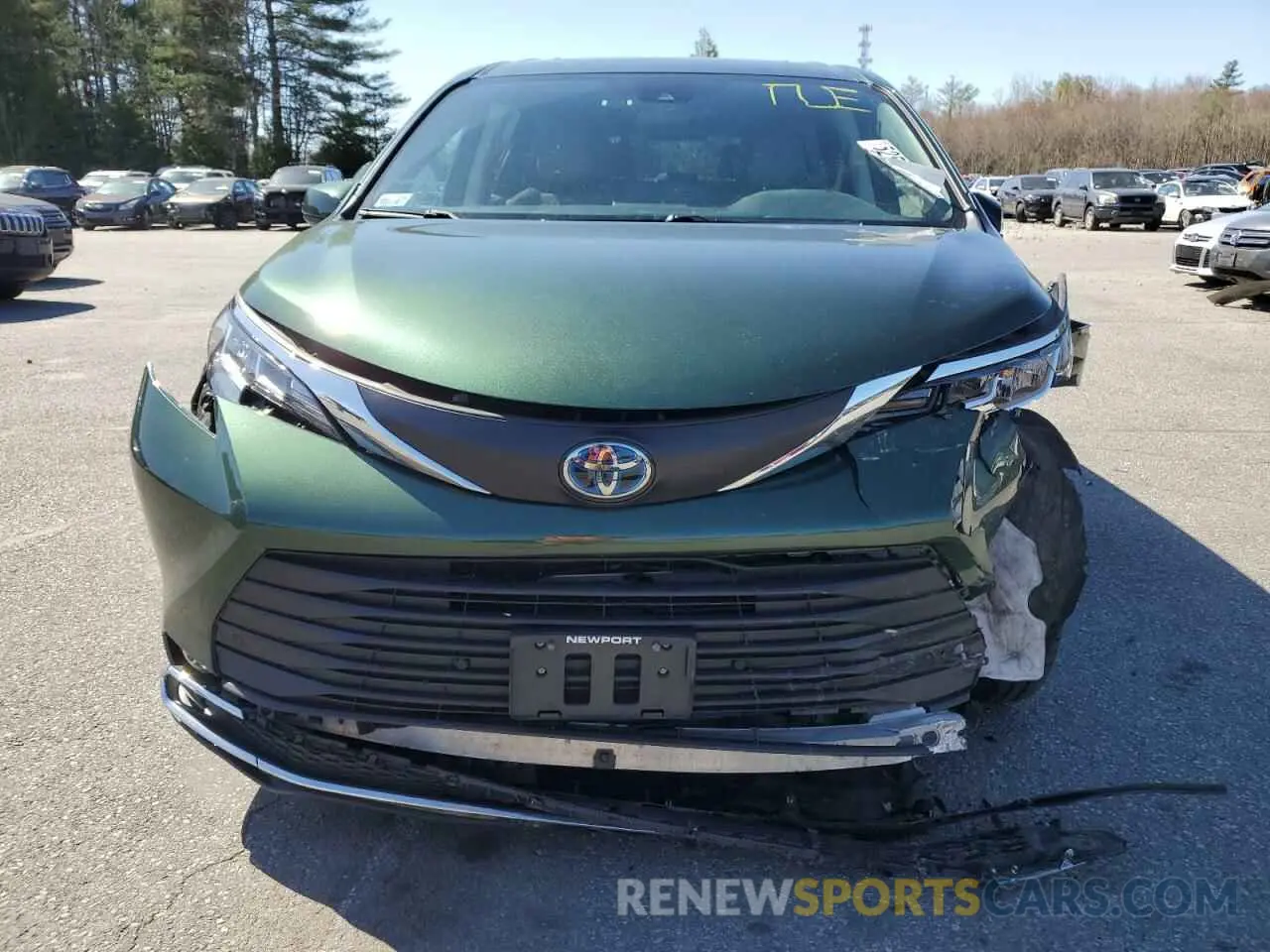 5 Photograph of a damaged car 5TDJSKFCXMS034879 TOYOTA All Models 2021