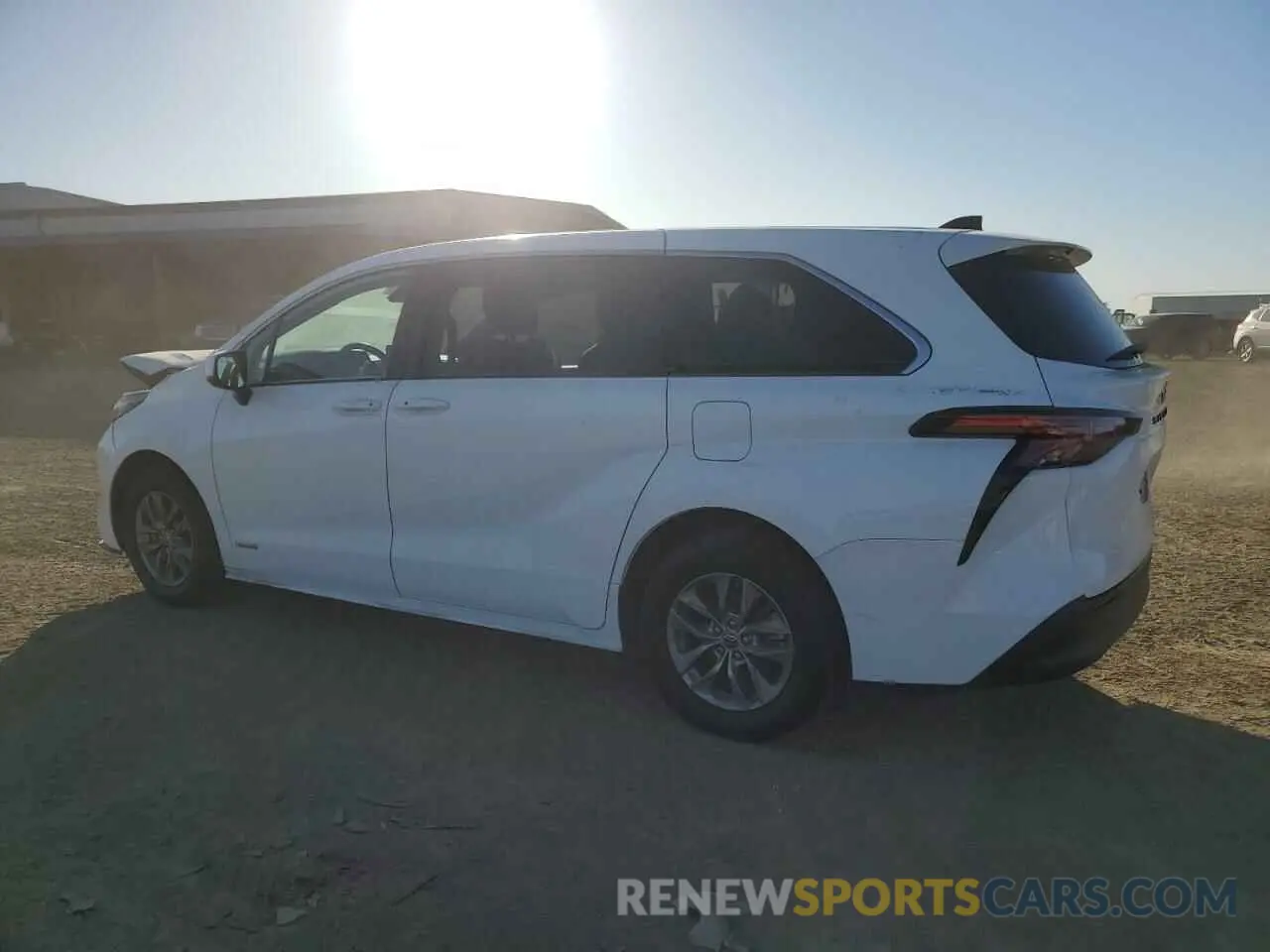 2 Photograph of a damaged car 5TDKRKEC0MS016649 TOYOTA All Models 2021