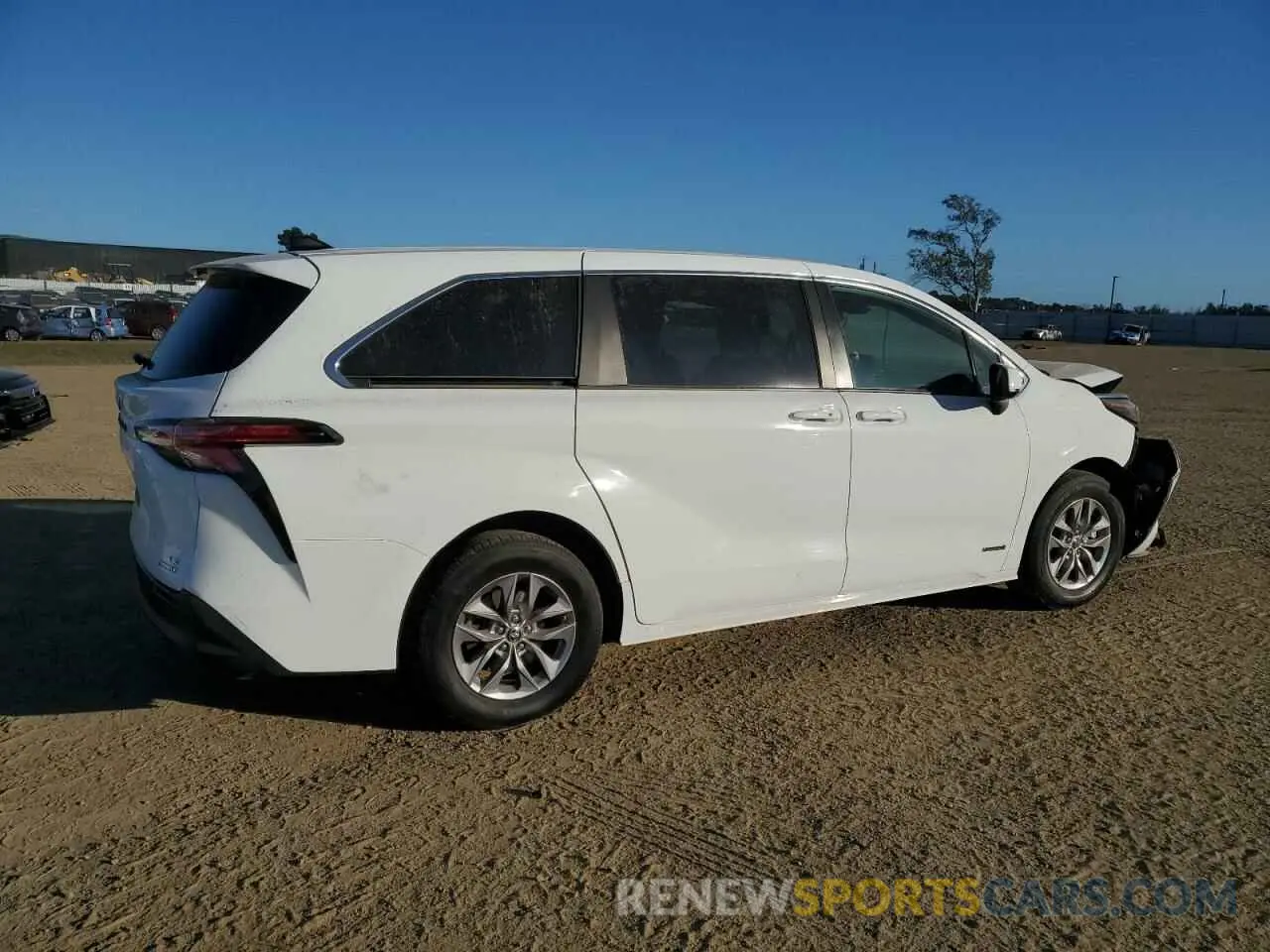 3 Photograph of a damaged car 5TDKRKEC0MS016649 TOYOTA All Models 2021
