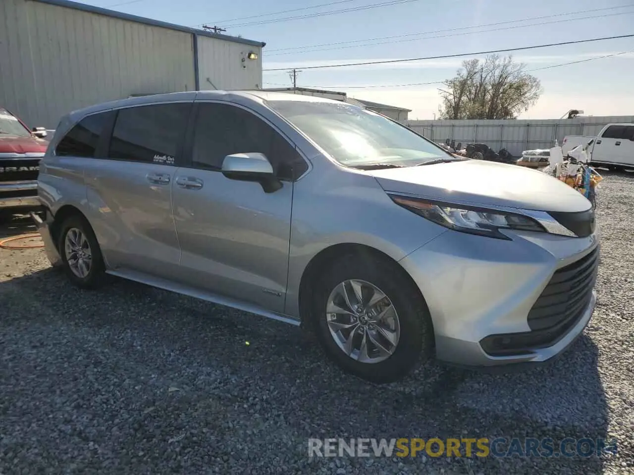 4 Photograph of a damaged car 5TDKRKEC1MS017289 TOYOTA All Models 2021