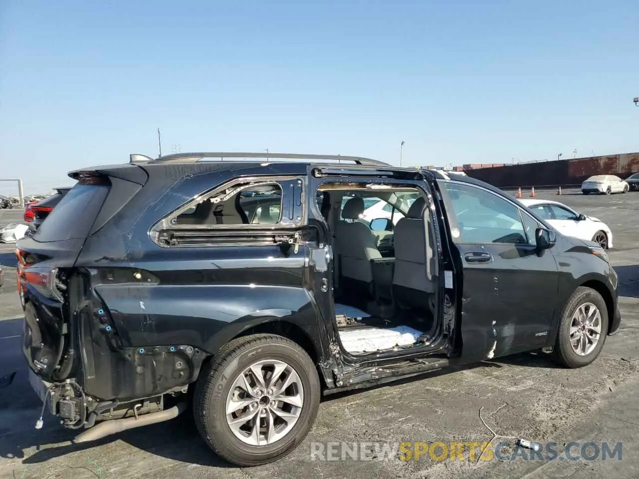 3 Photograph of a damaged car 5TDKRKEC1MS031046 TOYOTA All Models 2021