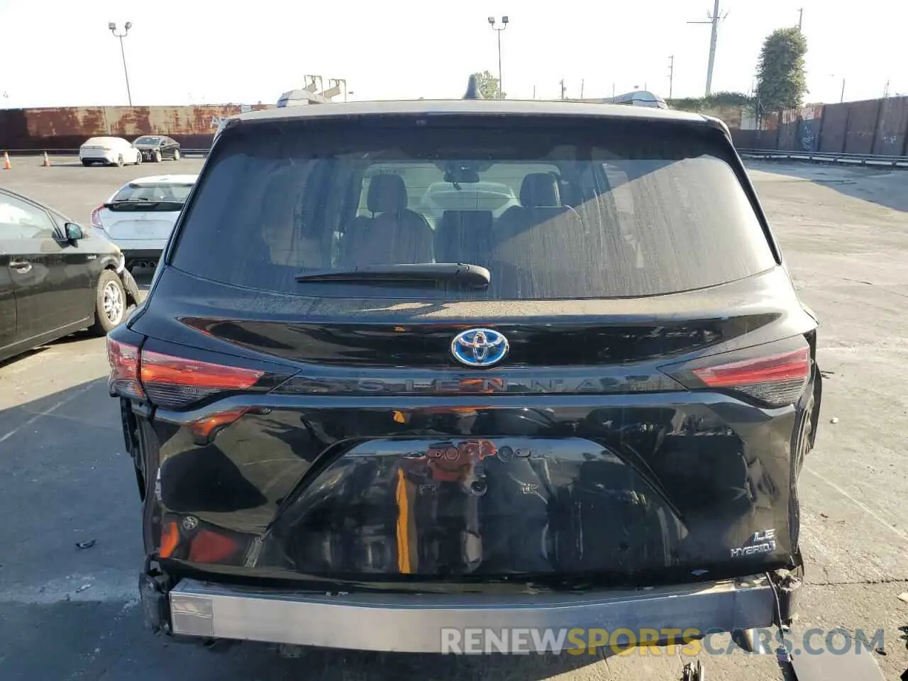 6 Photograph of a damaged car 5TDKRKEC1MS031046 TOYOTA All Models 2021