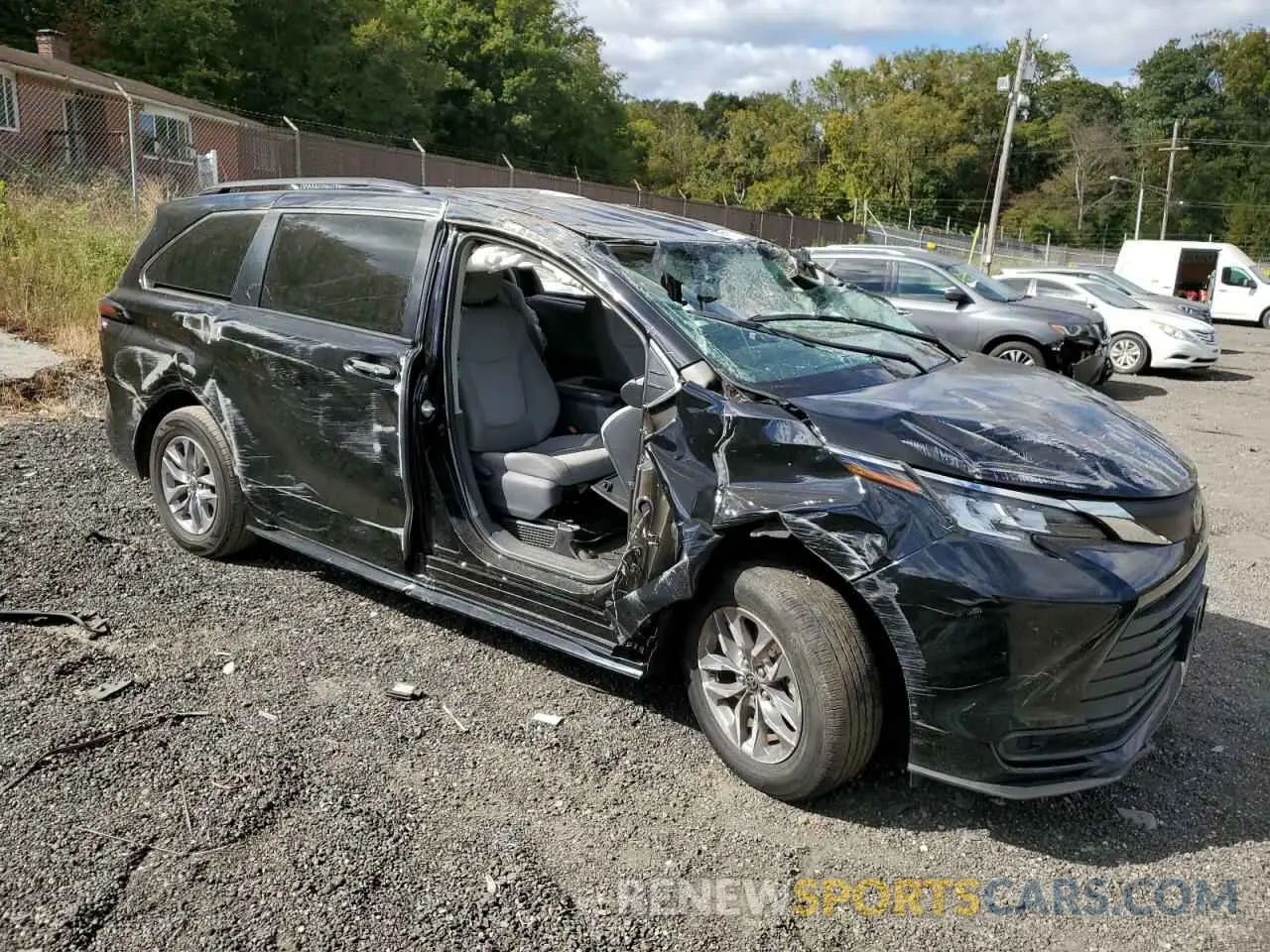 4 Photograph of a damaged car 5TDKRKEC1MS061227 TOYOTA All Models 2021