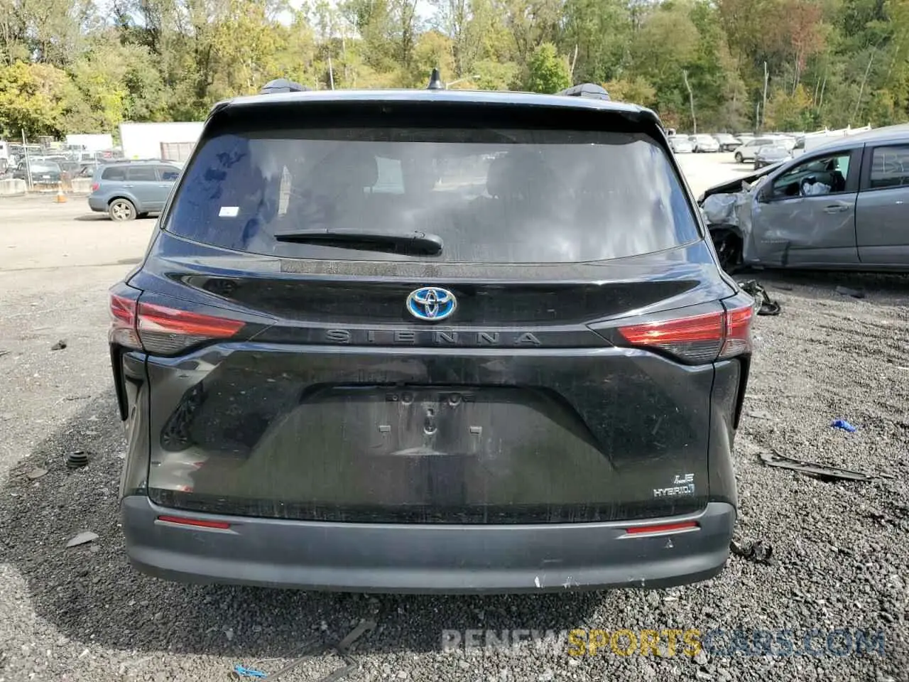 6 Photograph of a damaged car 5TDKRKEC1MS061227 TOYOTA All Models 2021