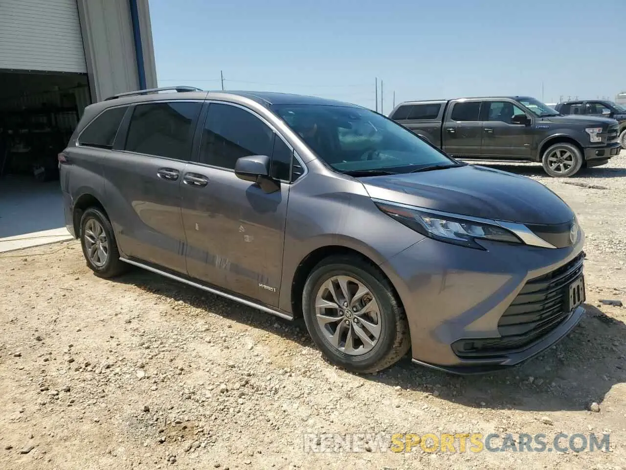 4 Photograph of a damaged car 5TDKRKEC3MS006469 TOYOTA All Models 2021