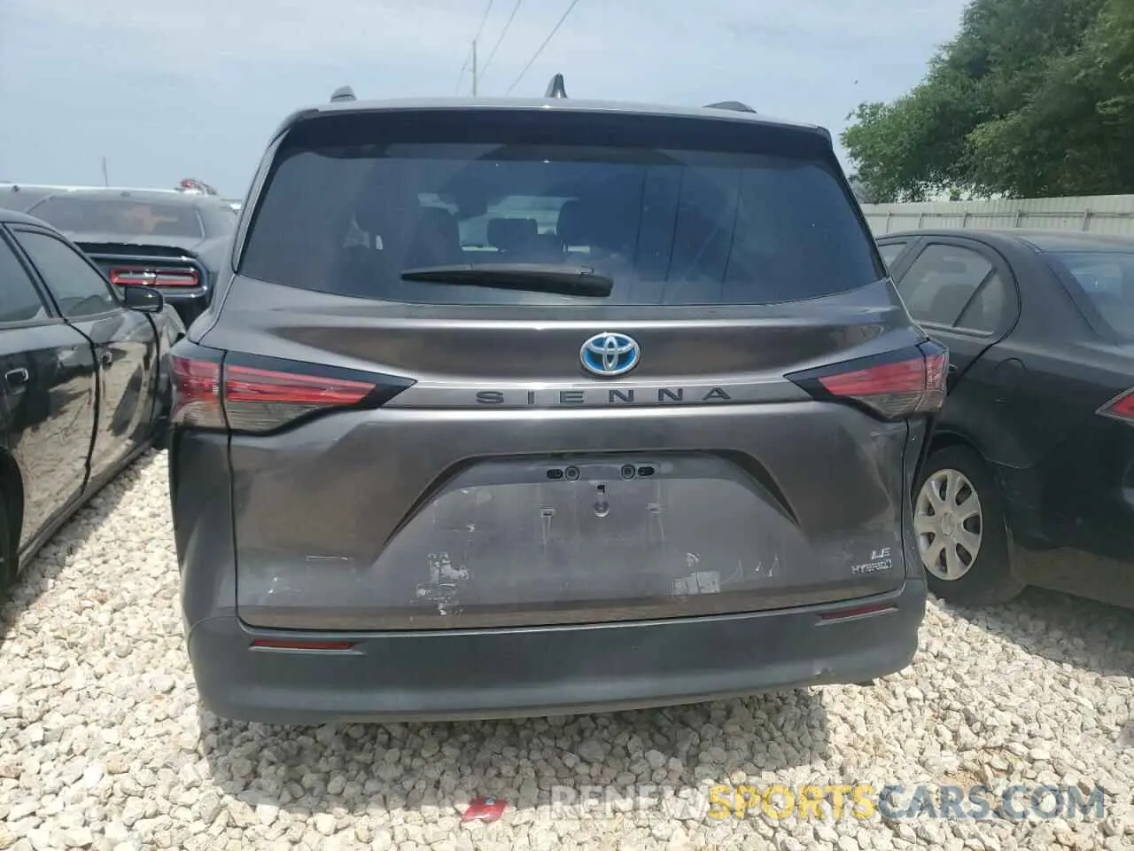 6 Photograph of a damaged car 5TDKRKEC3MS006469 TOYOTA All Models 2021