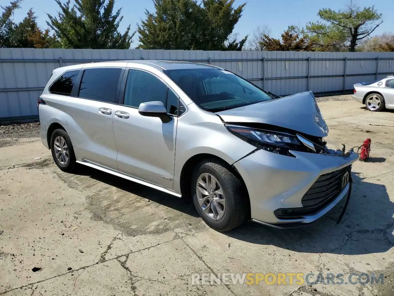 4 Photograph of a damaged car 5TDKRKEC3MS023188 TOYOTA All Models 2021