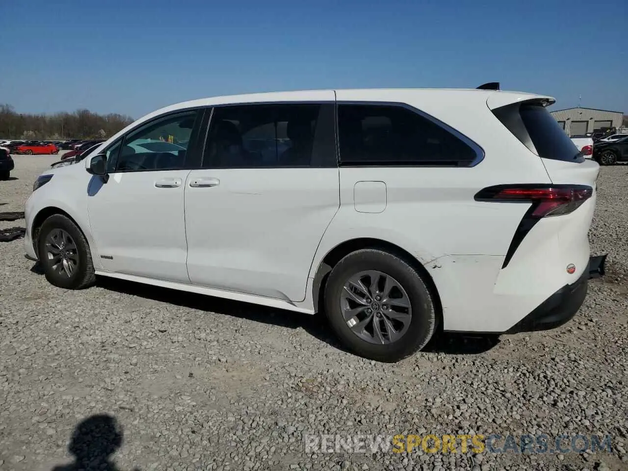2 Photograph of a damaged car 5TDKRKEC3MS046468 TOYOTA All Models 2021