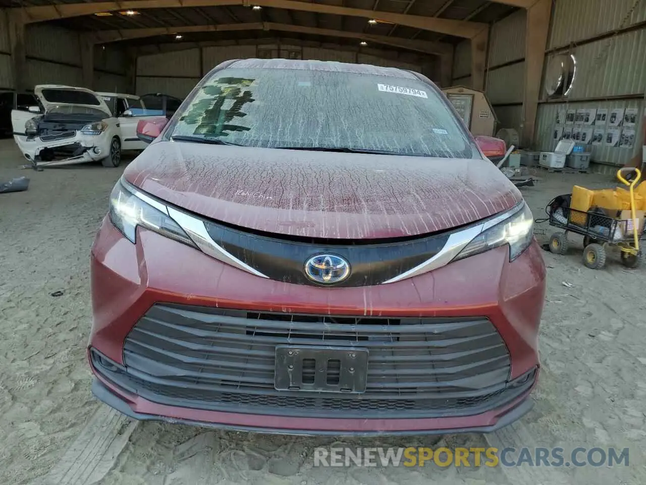 5 Photograph of a damaged car 5TDKRKEC3MS051072 TOYOTA All Models 2021