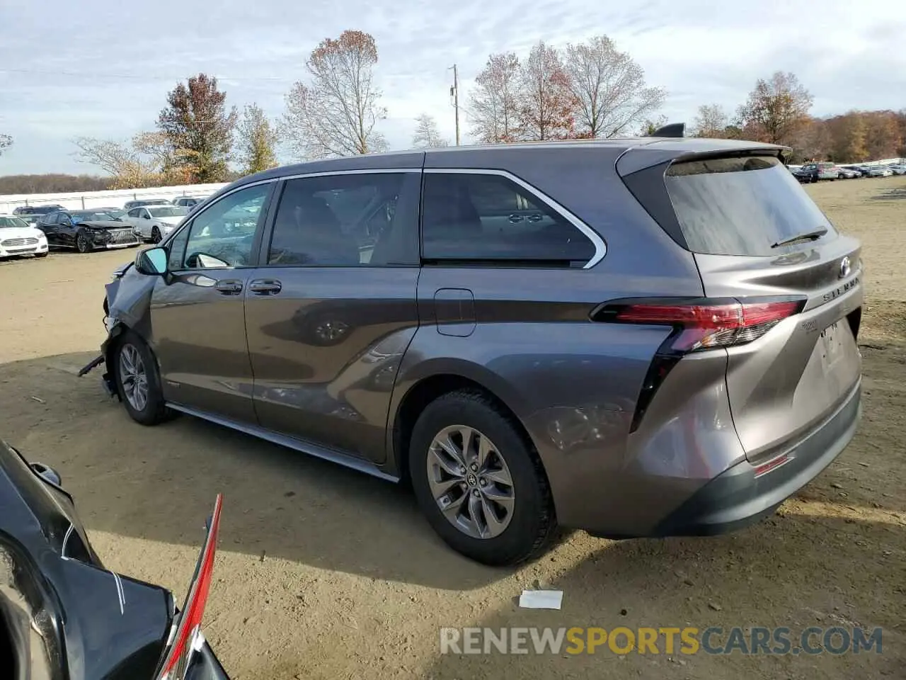 2 Photograph of a damaged car 5TDKRKEC4MS015620 TOYOTA All Models 2021
