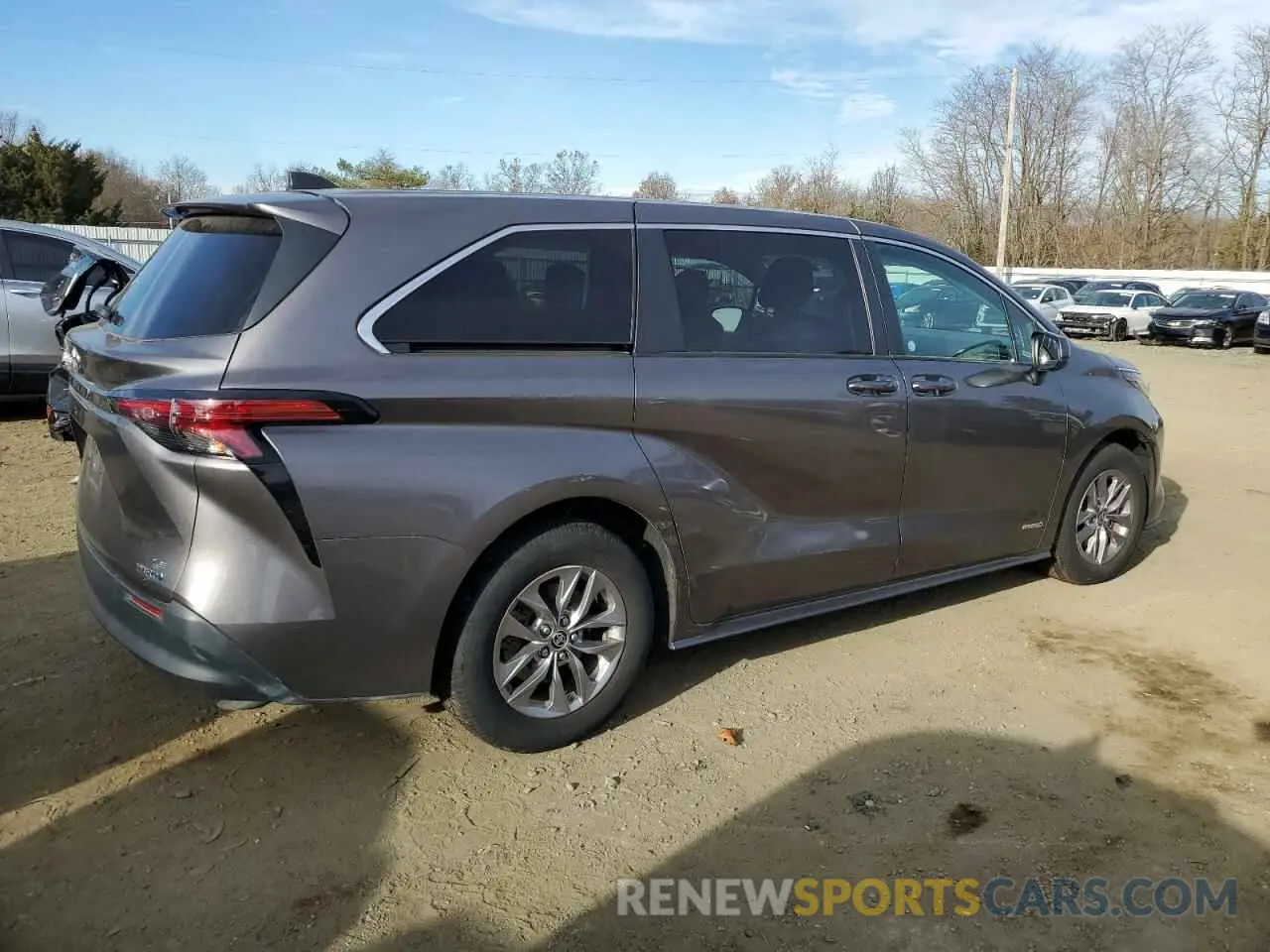 3 Photograph of a damaged car 5TDKRKEC4MS015620 TOYOTA All Models 2021