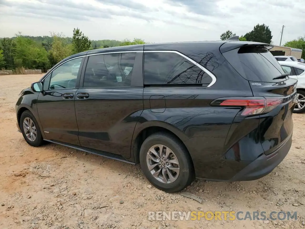 2 Photograph of a damaged car 5TDKRKEC4MS047256 TOYOTA All Models 2021