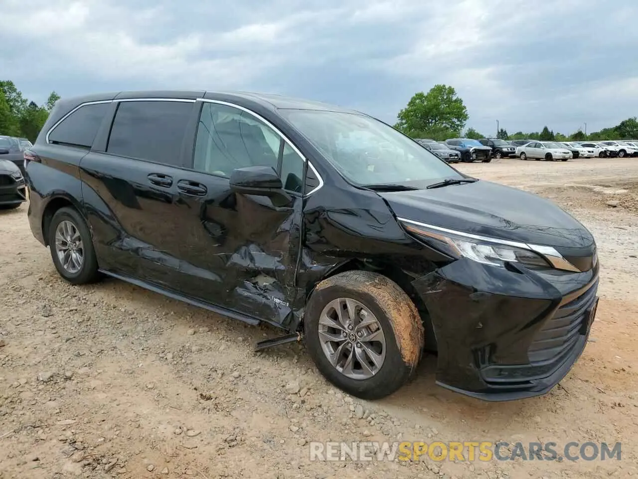 4 Photograph of a damaged car 5TDKRKEC4MS047256 TOYOTA All Models 2021