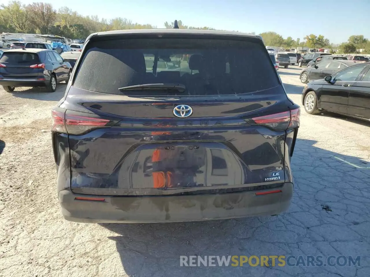 6 Photograph of a damaged car 5TDKRKEC5MS010622 TOYOTA All Models 2021