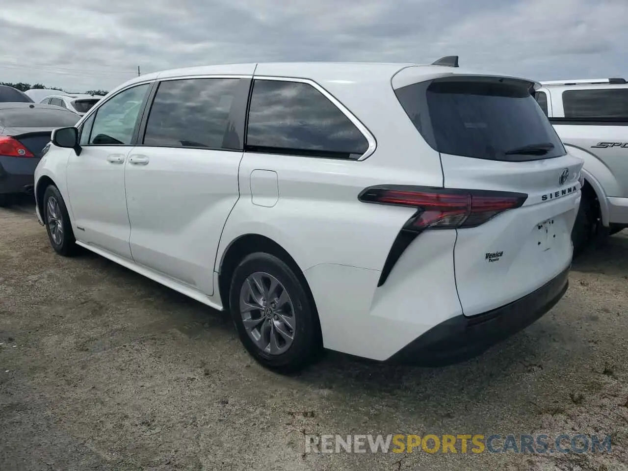 2 Photograph of a damaged car 5TDKRKEC5MS046049 TOYOTA All Models 2021