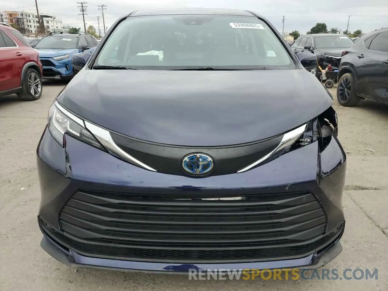 5 Photograph of a damaged car 5TDKRKEC6MS013416 TOYOTA All Models 2021