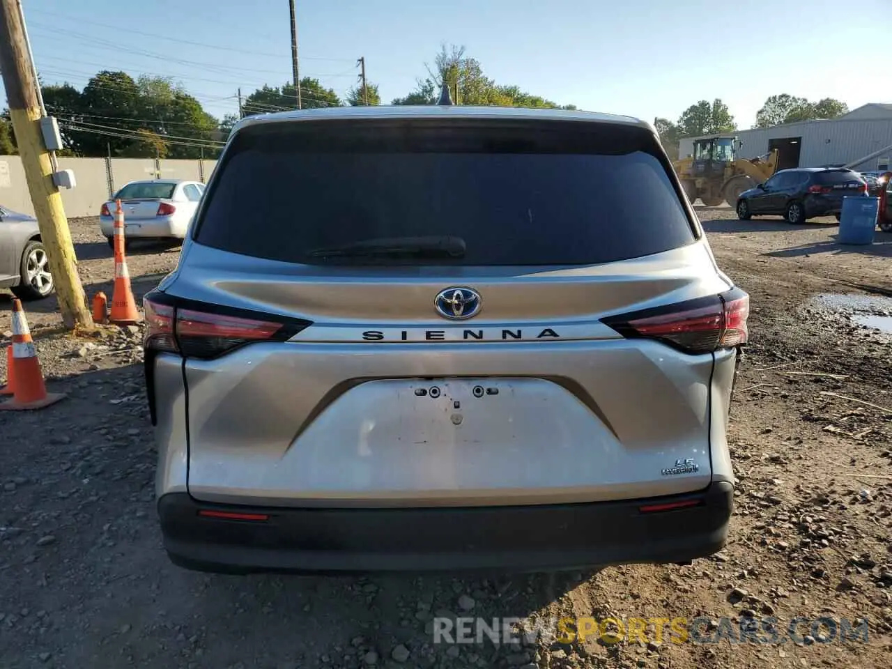 6 Photograph of a damaged car 5TDKRKEC7MS018589 TOYOTA All Models 2021