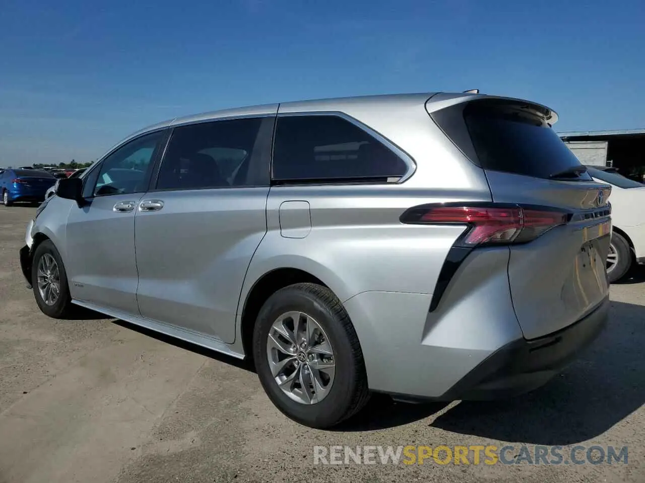 2 Photograph of a damaged car 5TDKRKEC9MS035667 TOYOTA All Models 2021