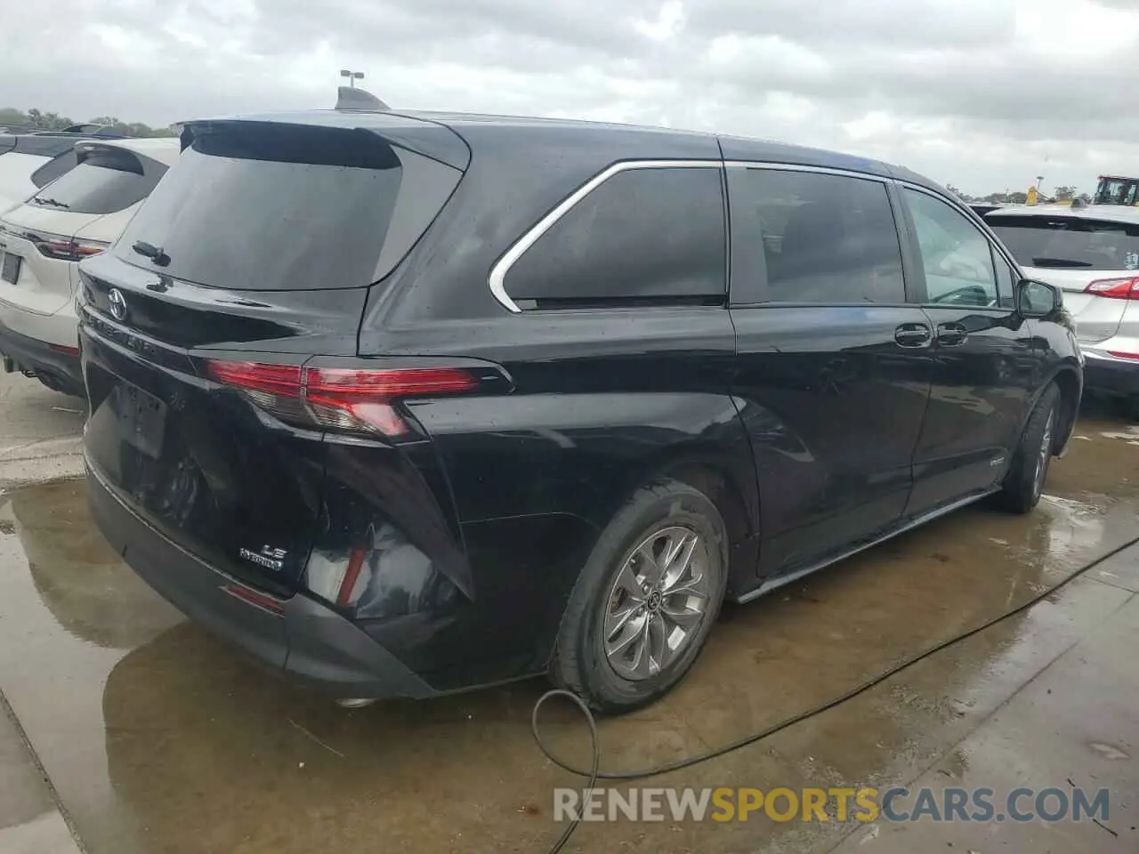 3 Photograph of a damaged car 5TDKRKEC9MS047141 TOYOTA All Models 2021