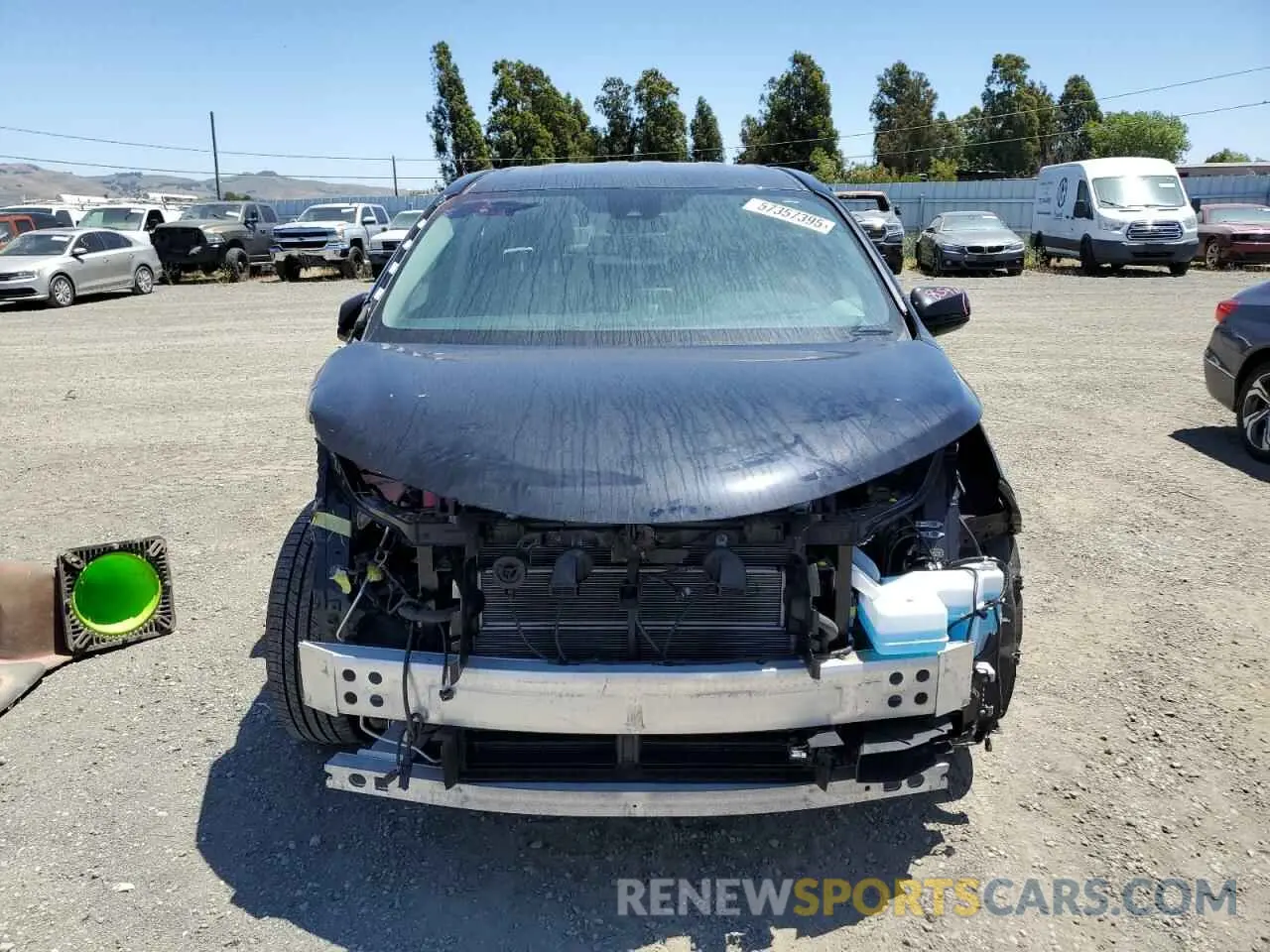 5 Photograph of a damaged car 5TDKRKECXMS056186 TOYOTA All Models 2021