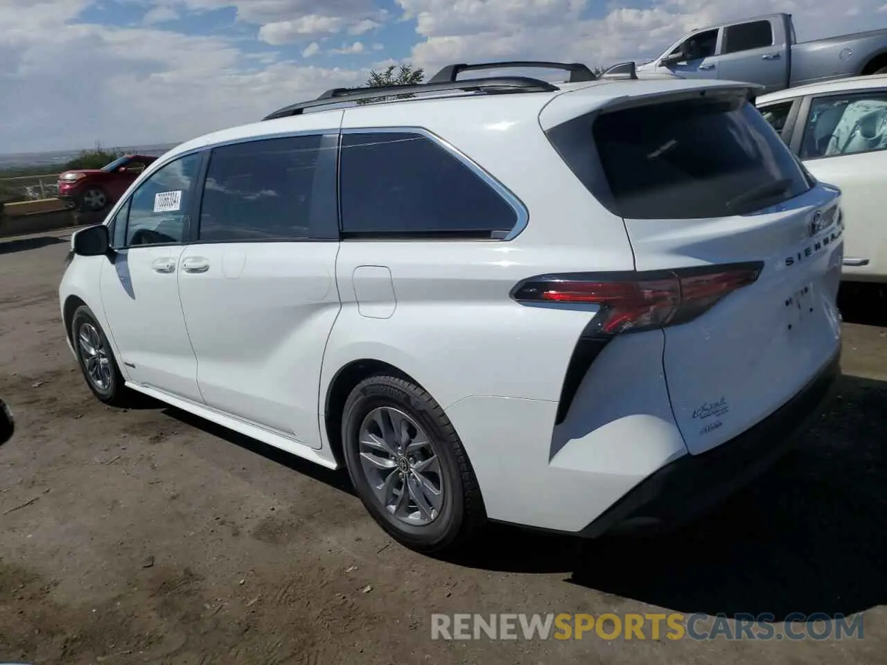 2 Photograph of a damaged car 5TDKSKFC1MS039585 TOYOTA All Models 2021