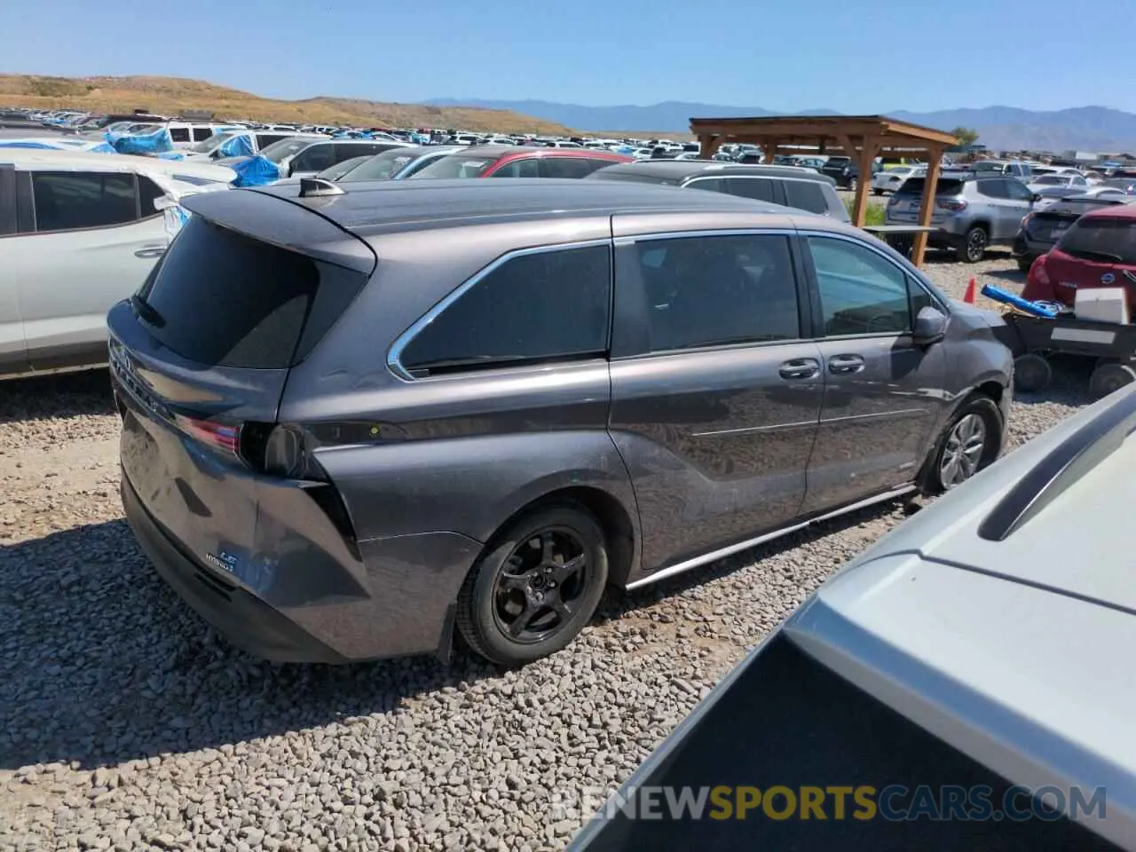3 Photograph of a damaged car 5TDKSKFC8MS011427 TOYOTA All Models 2021