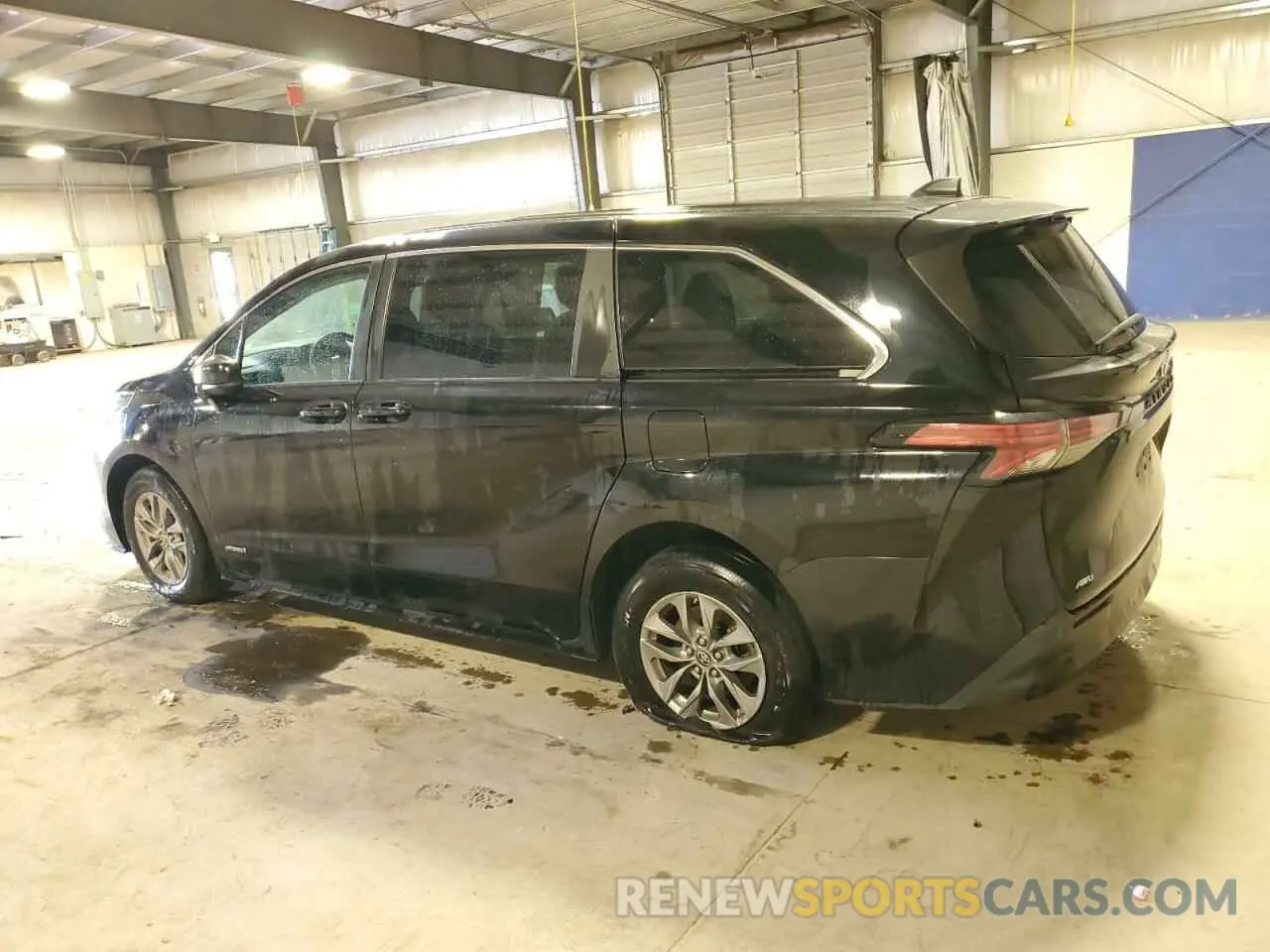 2 Photograph of a damaged car 5TDKSKFCXMS014040 TOYOTA All Models 2021
