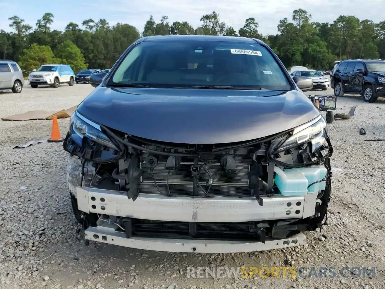 5 Photograph of a damaged car 5TDYRKEC1MS028108 TOYOTA All Models 2021