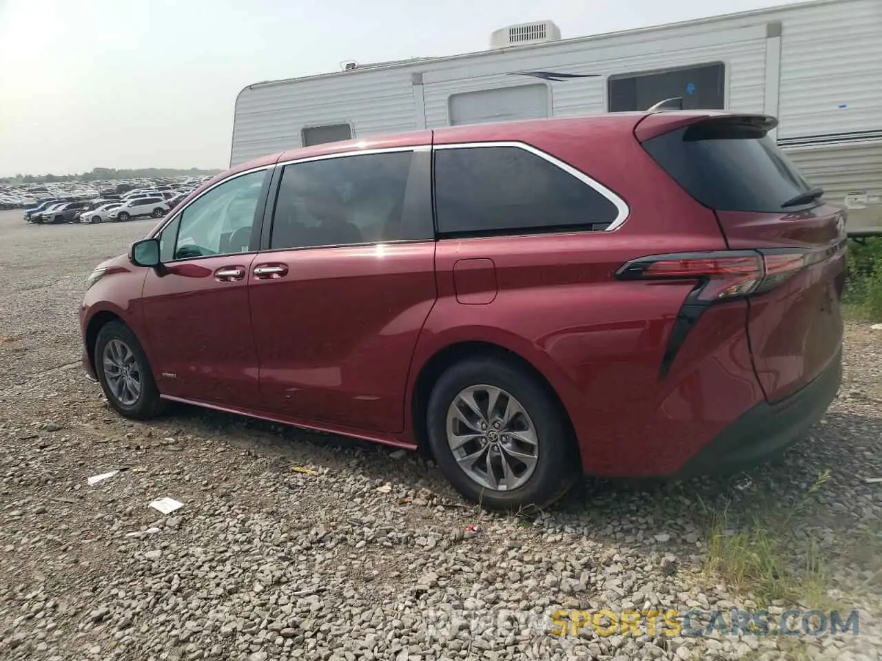 2 Photograph of a damaged car 5TDYRKEC1MS030120 TOYOTA All Models 2021