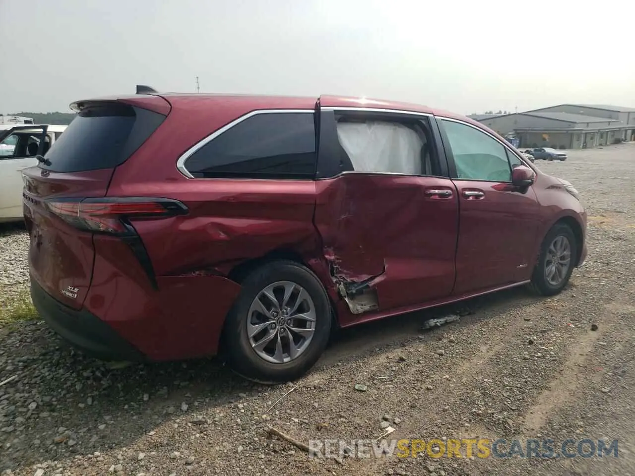 3 Photograph of a damaged car 5TDYRKEC1MS030120 TOYOTA All Models 2021
