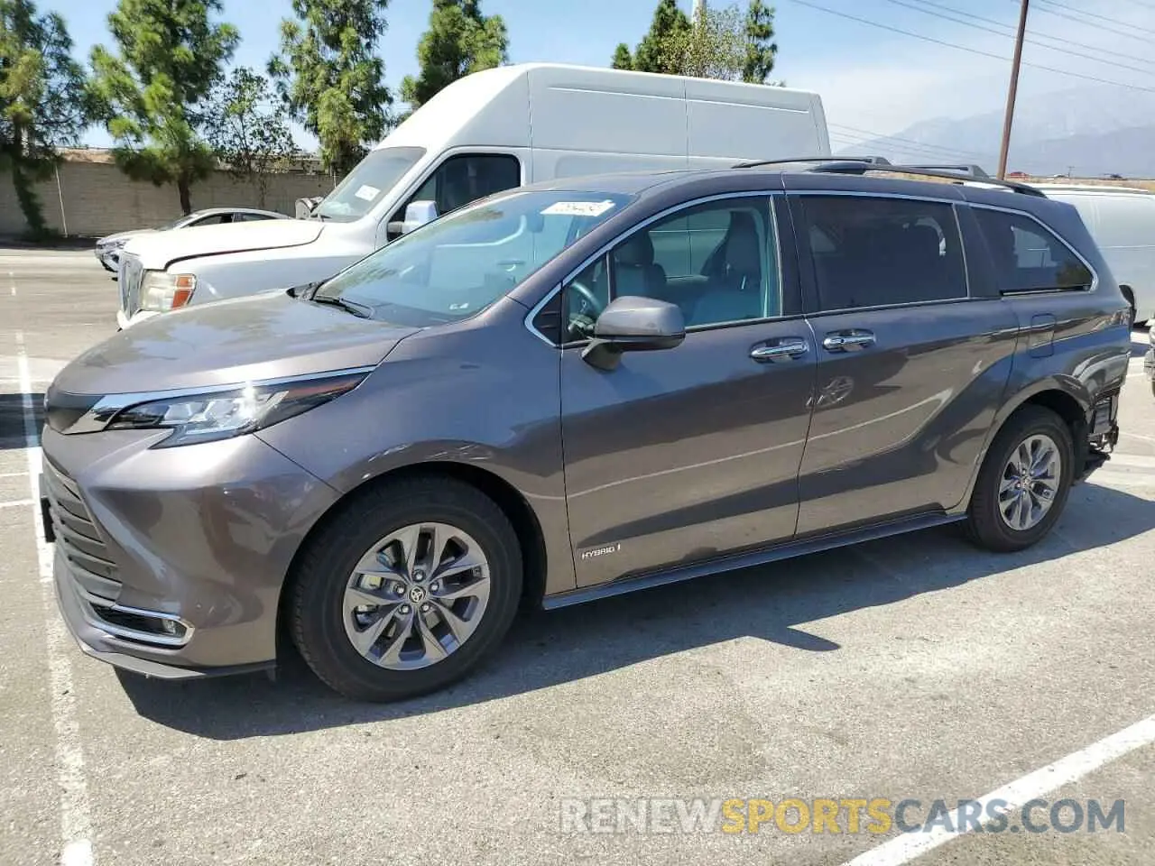 1 Photograph of a damaged car 5TDYRKEC2MS002018 TOYOTA All Models 2021