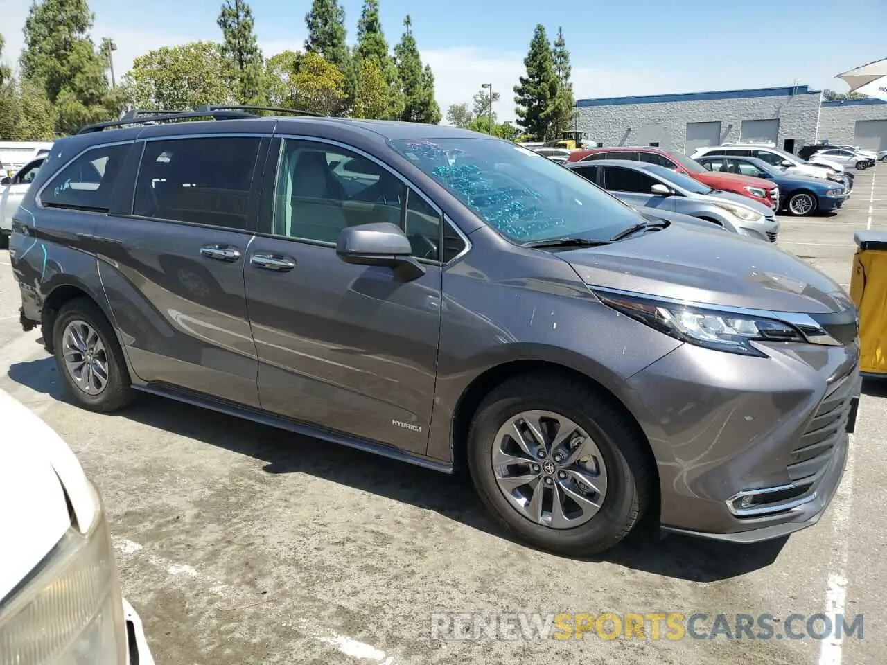 4 Photograph of a damaged car 5TDYRKEC2MS002018 TOYOTA All Models 2021